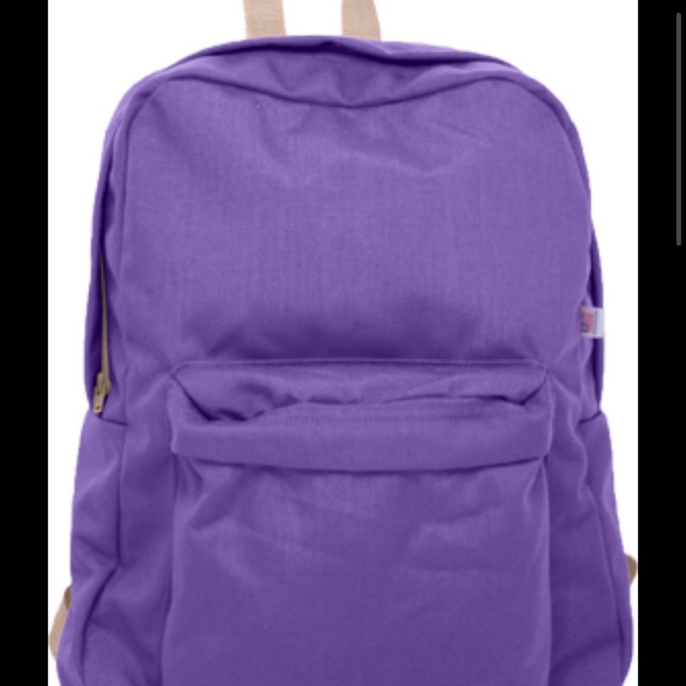 American Apparel Purple Backpack